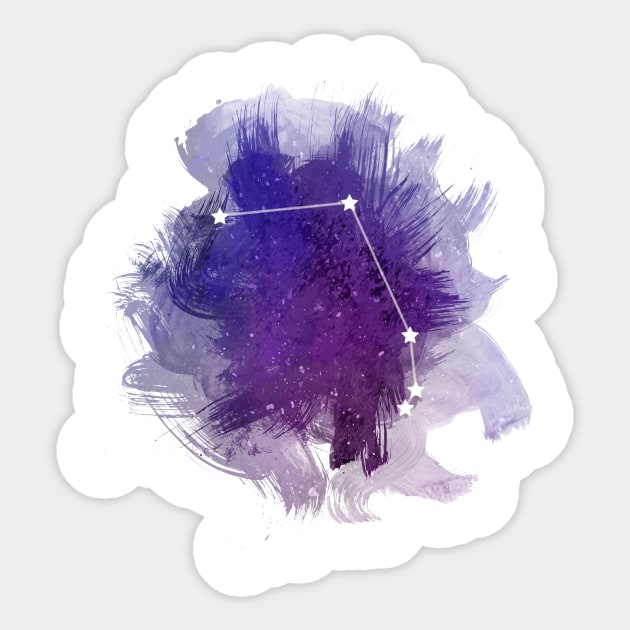 Aries constellation Sticker by hedehede